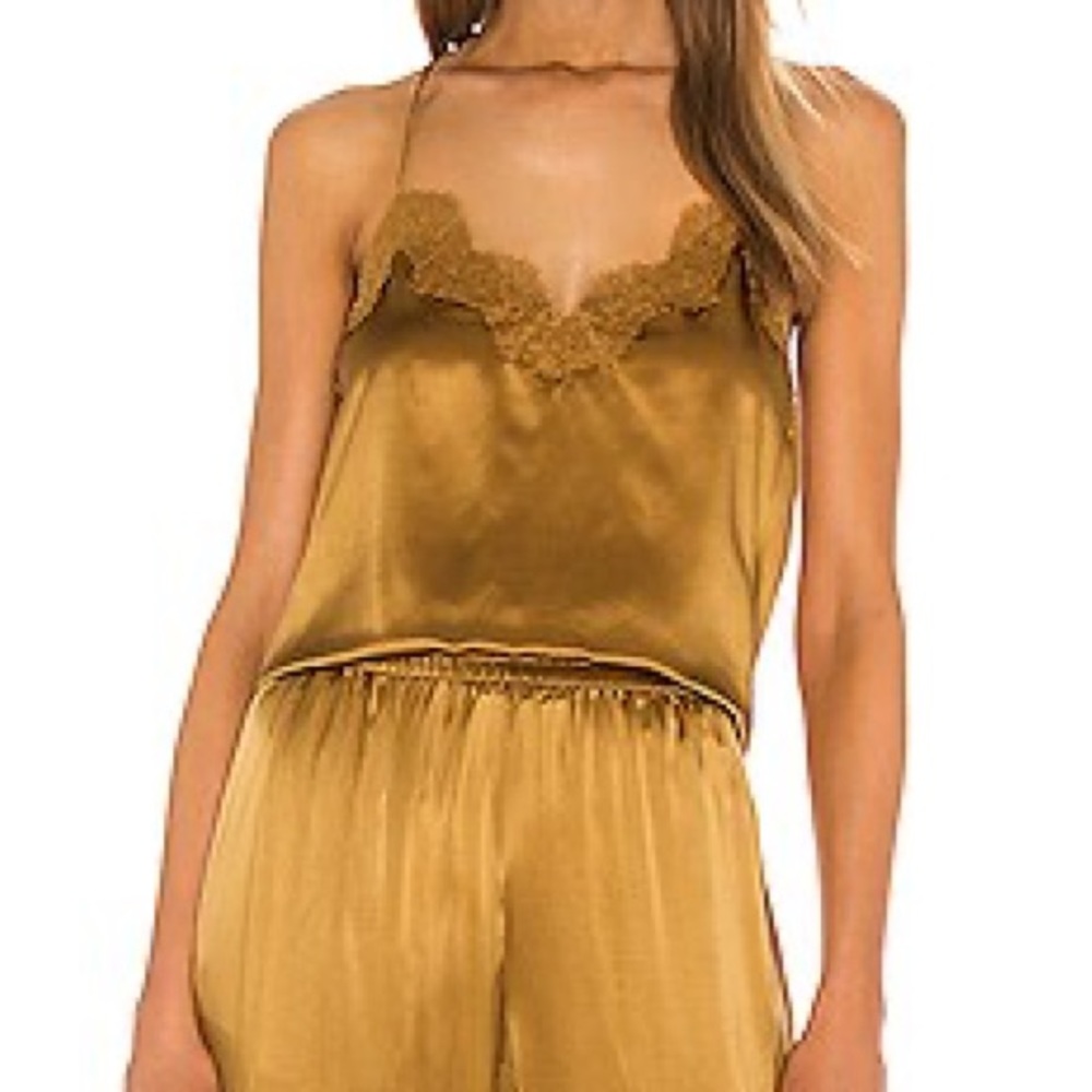 CAMI NYC SET SIZE SMALL 100% silk